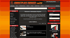 Desktop Screenshot of marketplacemayhem.com